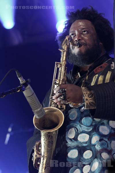 KAMASI WASHINGTON - 2017-11-03 - PARIS - Grande Halle de La Villette - 